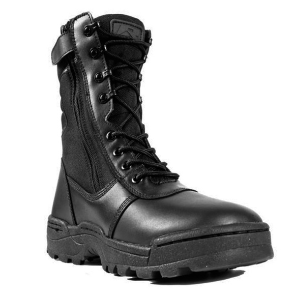 Ridge Duramax 8 in Tactical Duty Boot Black, Size 6.5 Wide (Youth/Men) NEW - Picture 1 of 4